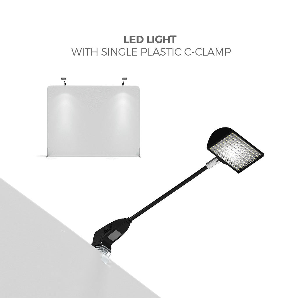 10' WaveLine Tension Fabric Trade Show Display