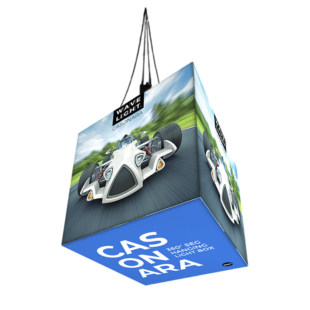 Backlit Hanging Sign for Trade Shows