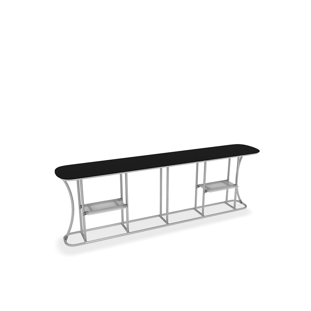 10' Straight InfoDesk Trade Show Counter