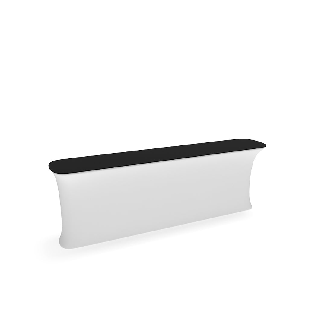 10' Straight InfoDesk Trade Show Counter