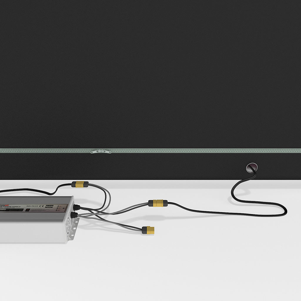 10' WaveLight Backlit Trade Show Display