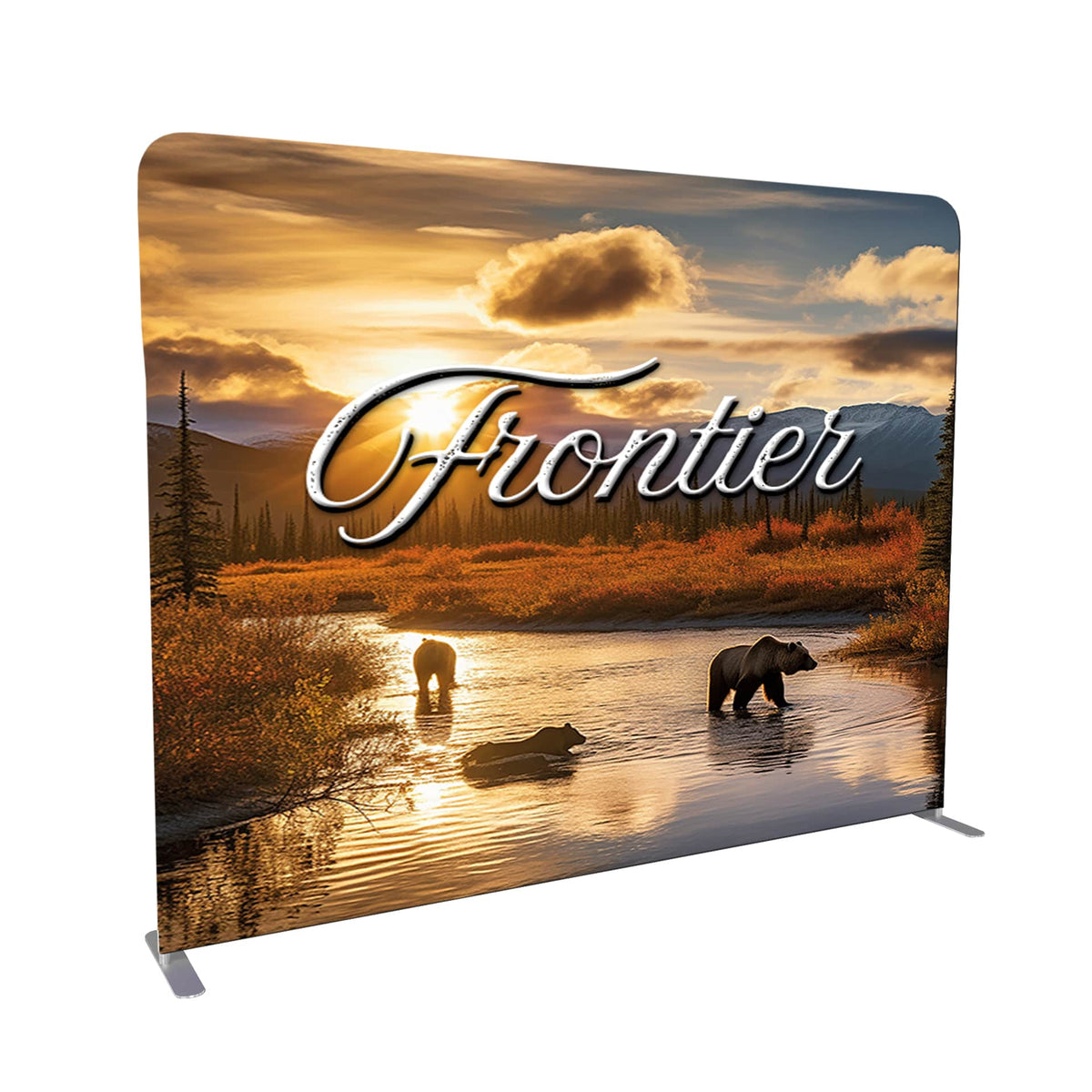 10&#39; Frontier Fabric Backdrop