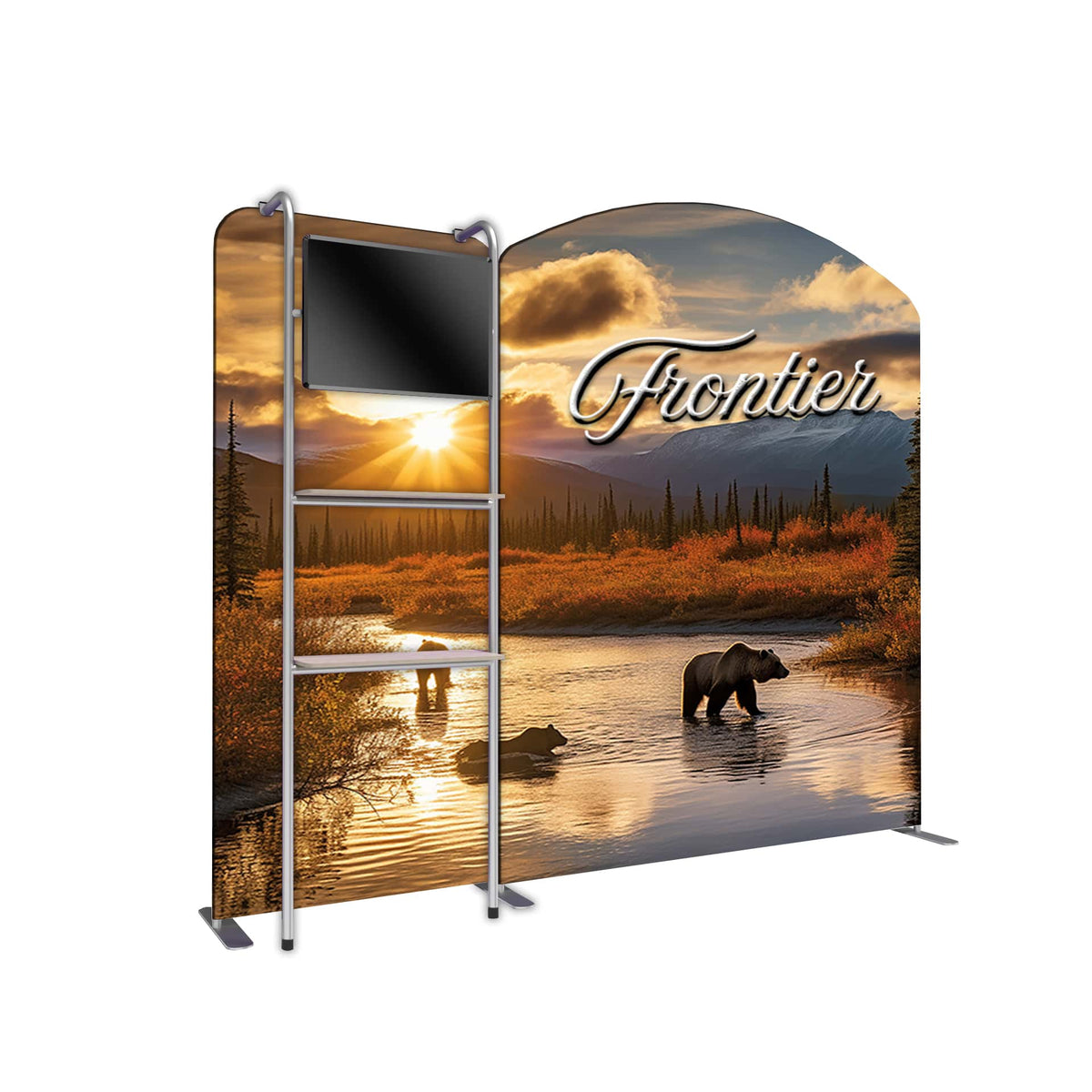 10&#39; Frontier Modular TV Display Kit