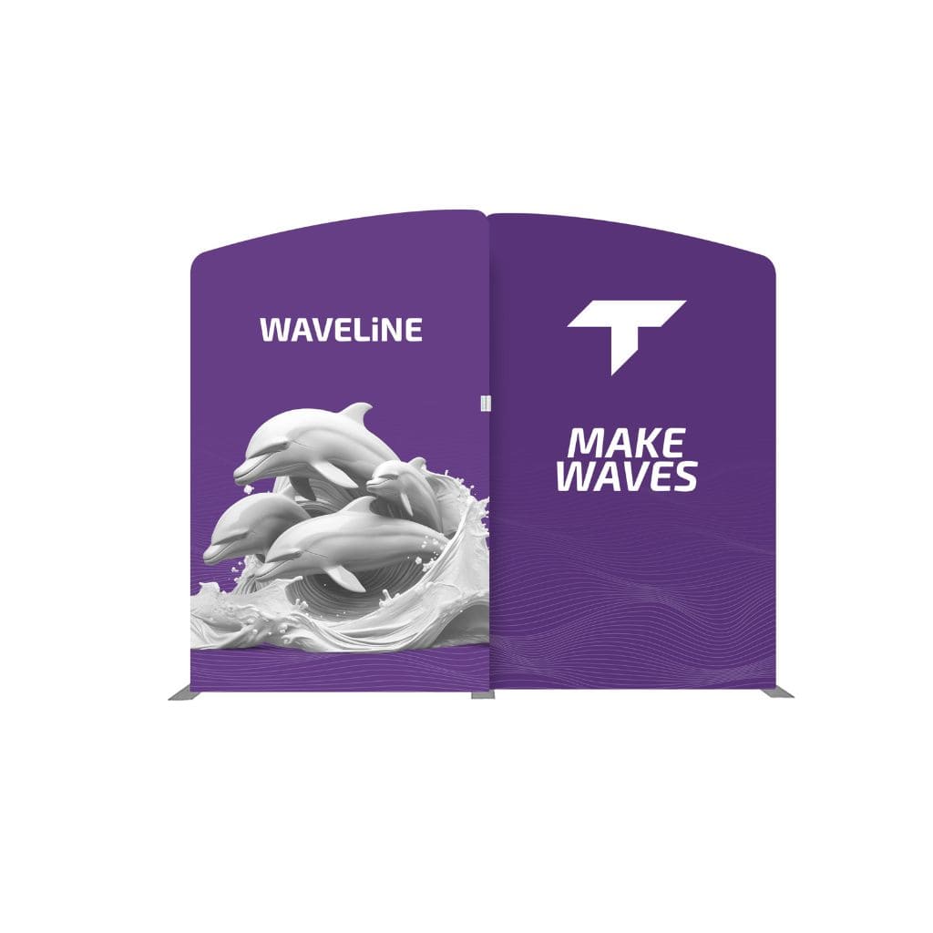 10 x 10 WaveLine AA1 Trade Show Booth