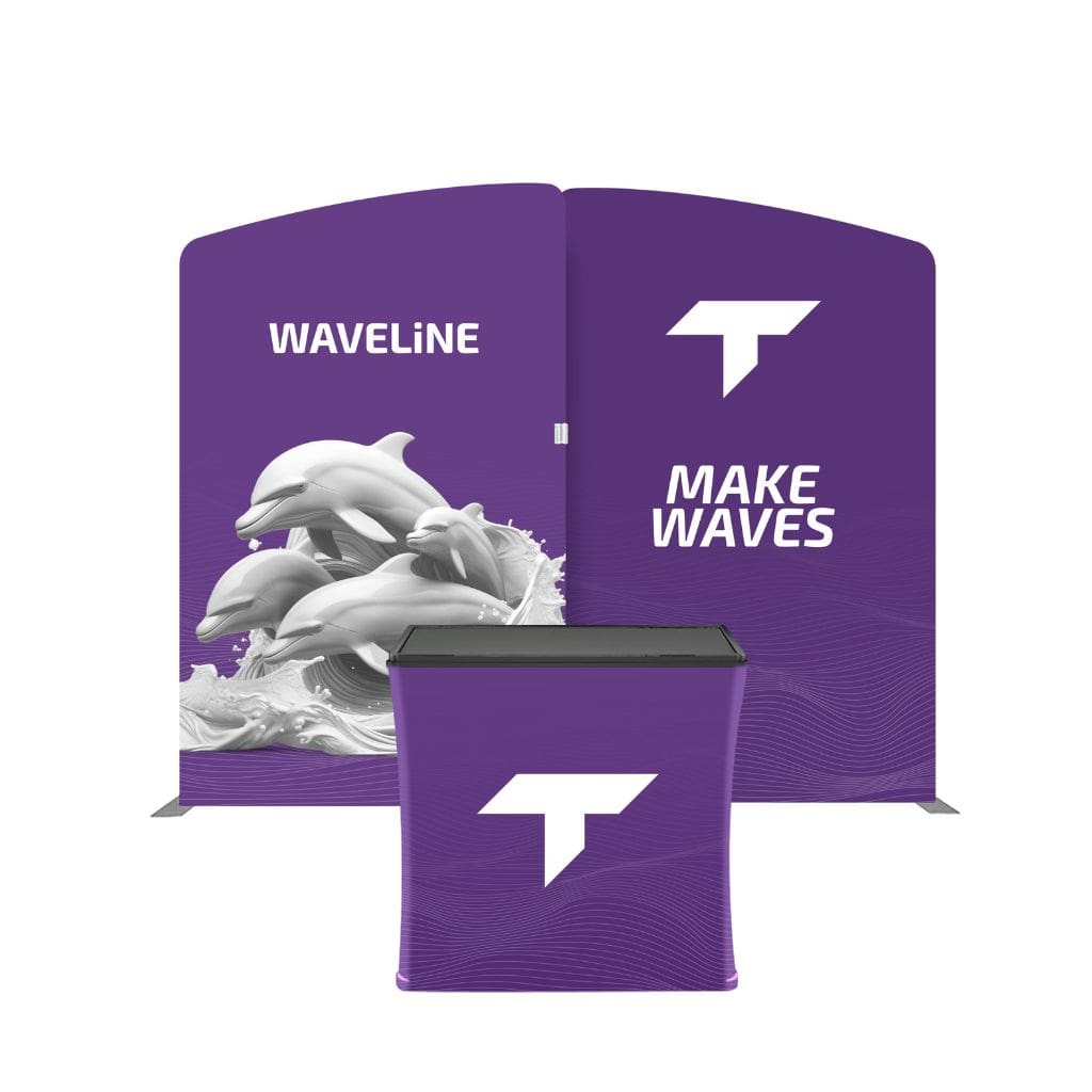 10 x 10 WaveLine AA1 Trade Show Booth