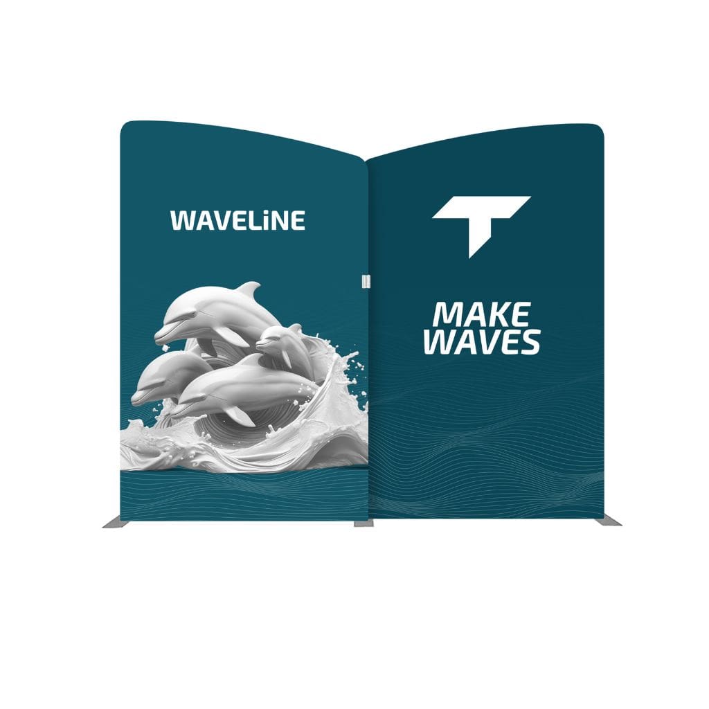 10 x 10 WaveLine AA2 Trade Show Booth