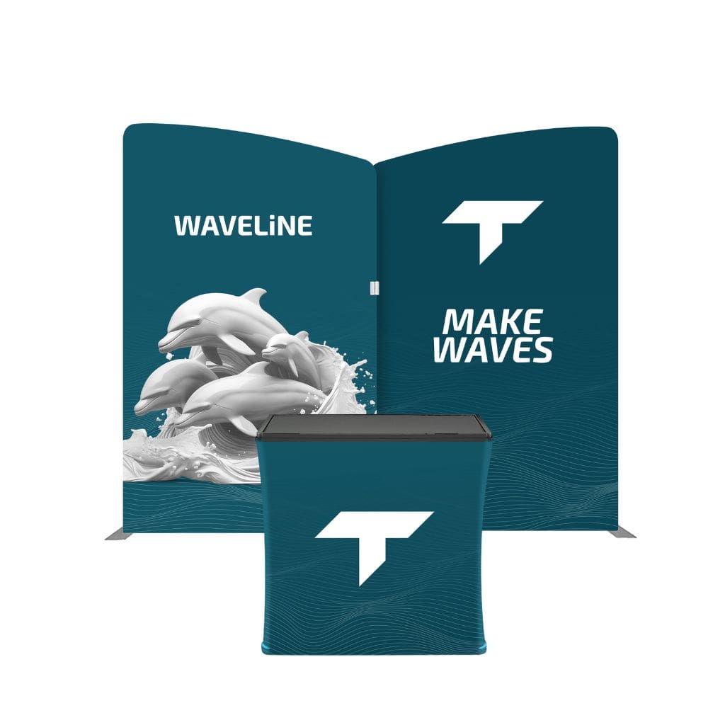 10 x 10 WaveLine AA2 Trade Show Booth