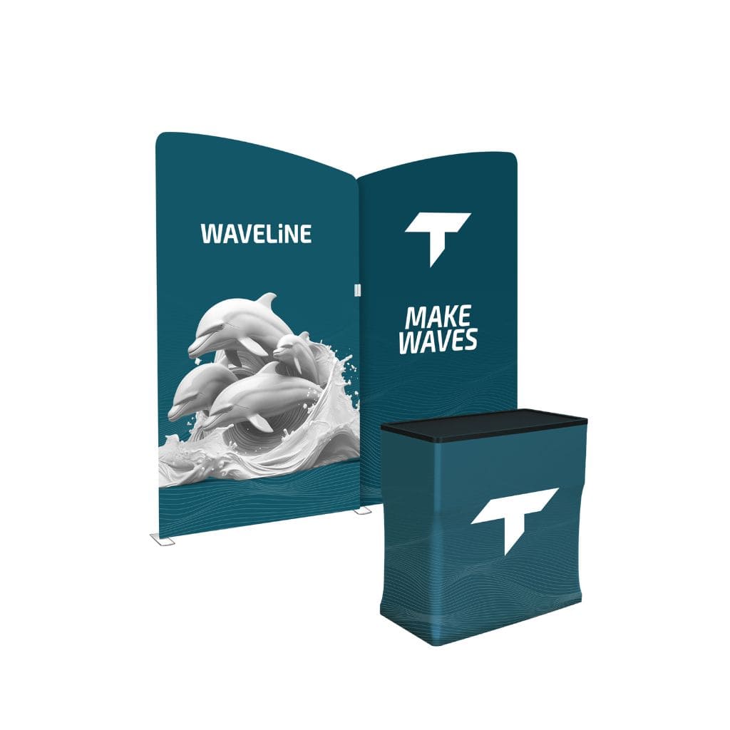 10 x 10 WaveLine AA2 Trade Show Booth