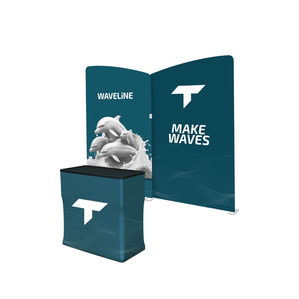 10 x 10 WaveLine AA2 Trade Show Booth