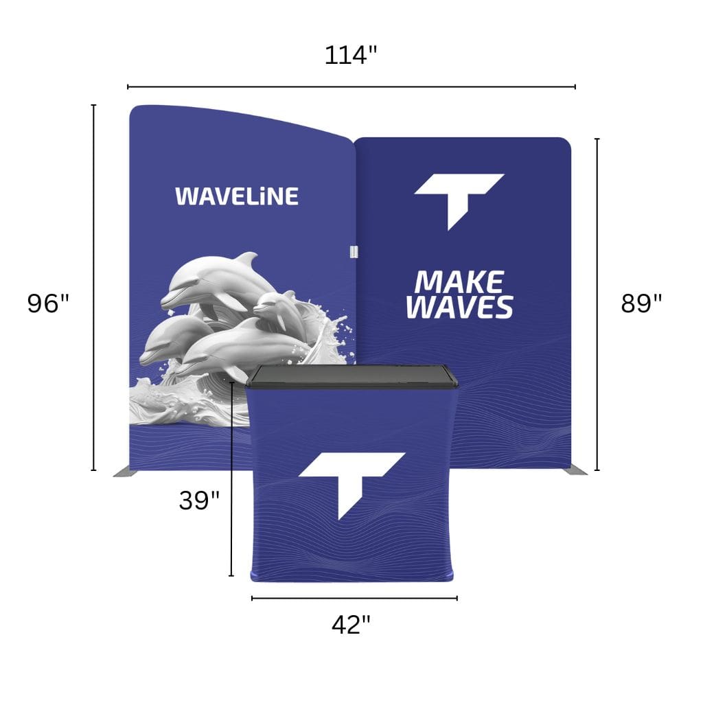 10 x 10 WaveLine AE Trade Show Booth