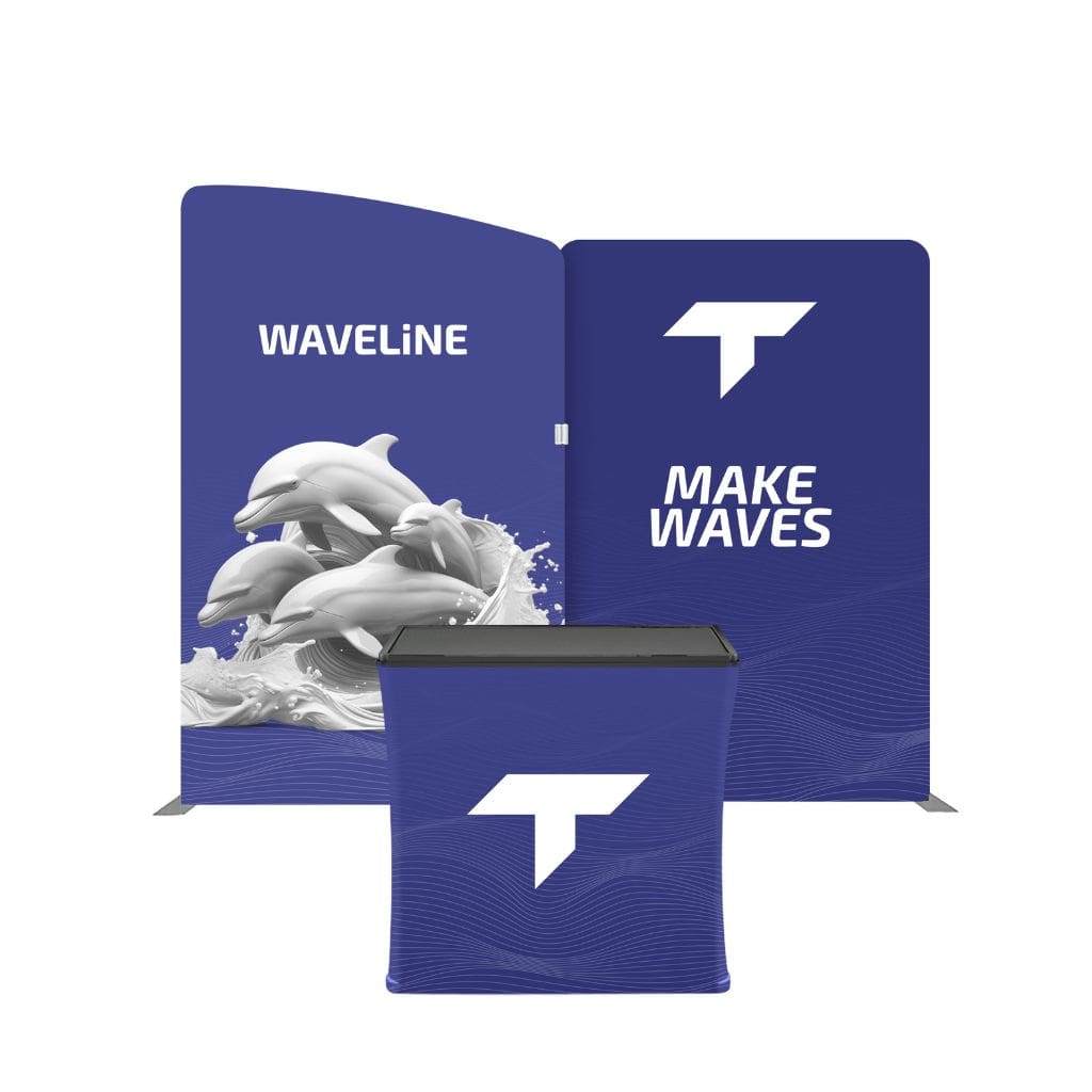 10 x 10 WaveLine AE Trade Show Booth