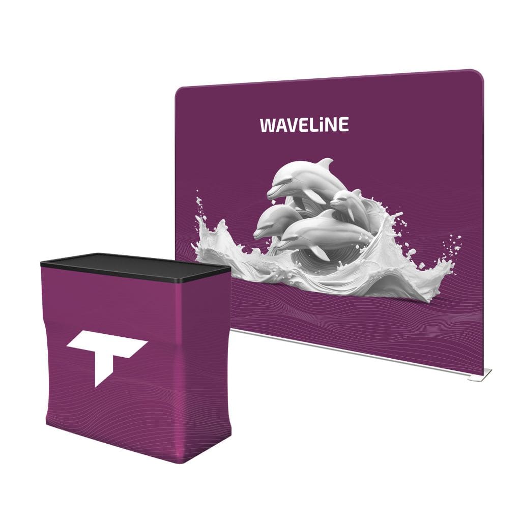 10 x 10 WaveLine Trade Show Booth