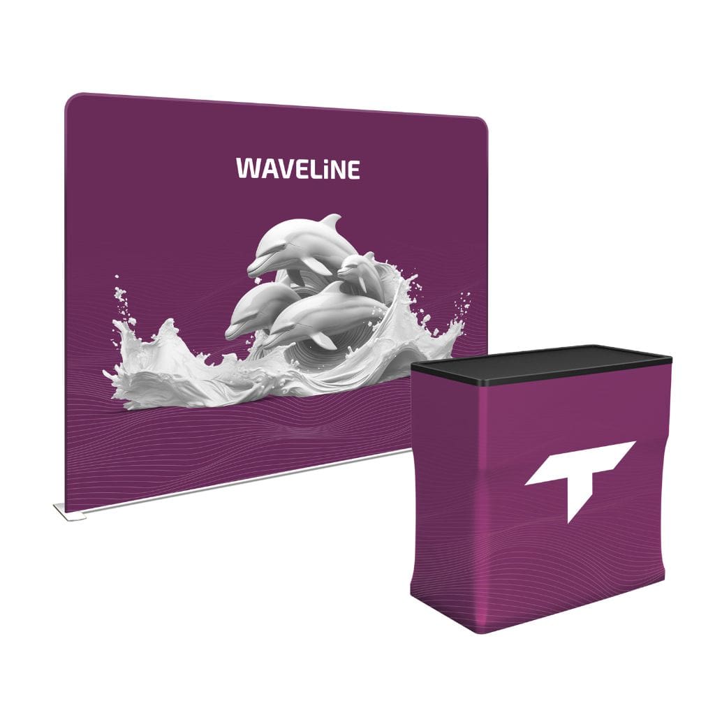 10 x 10 WaveLine Trade Show Booth
