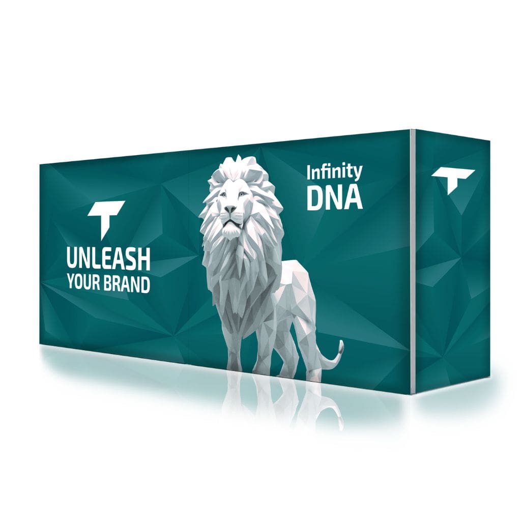 10 x 20 Infinity DNA Deluxe Trade Show Booth