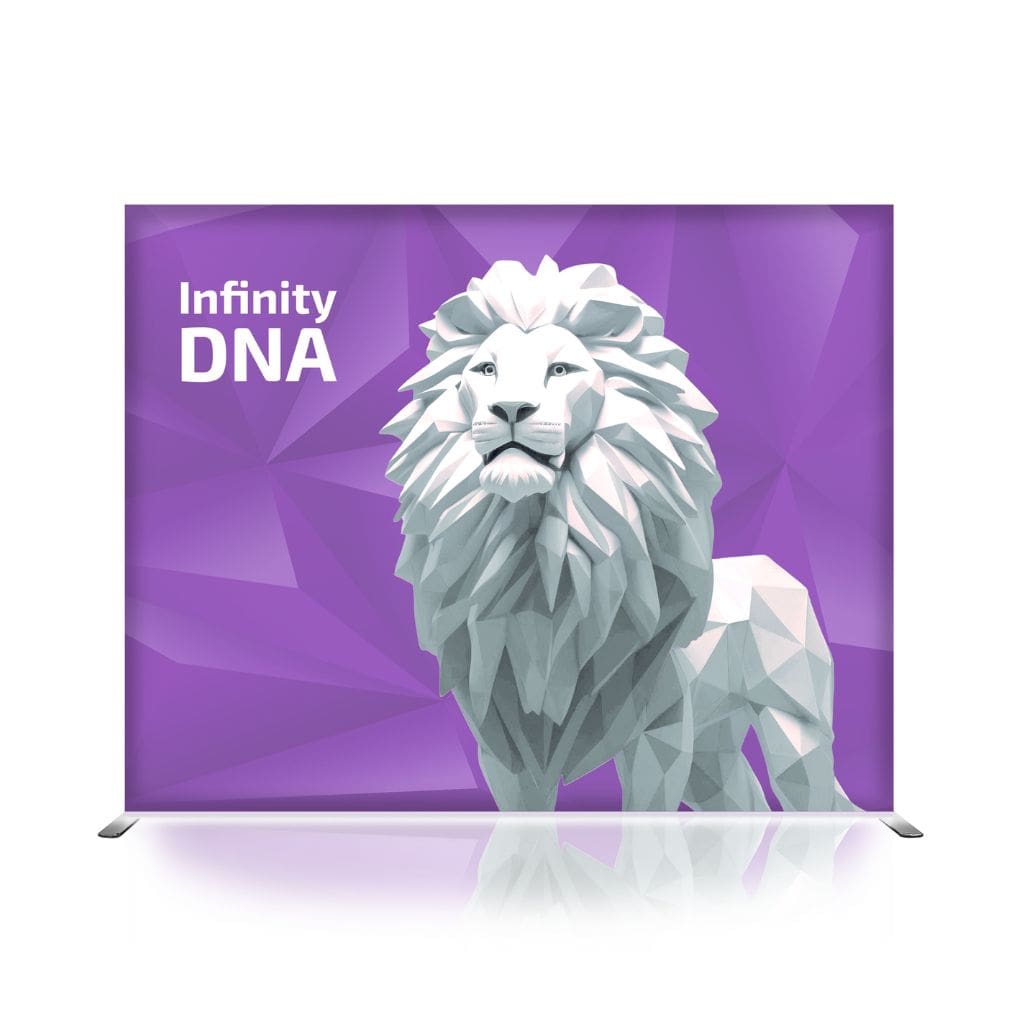 10 x 20 Infinity DNA Dual Trade Show Booth