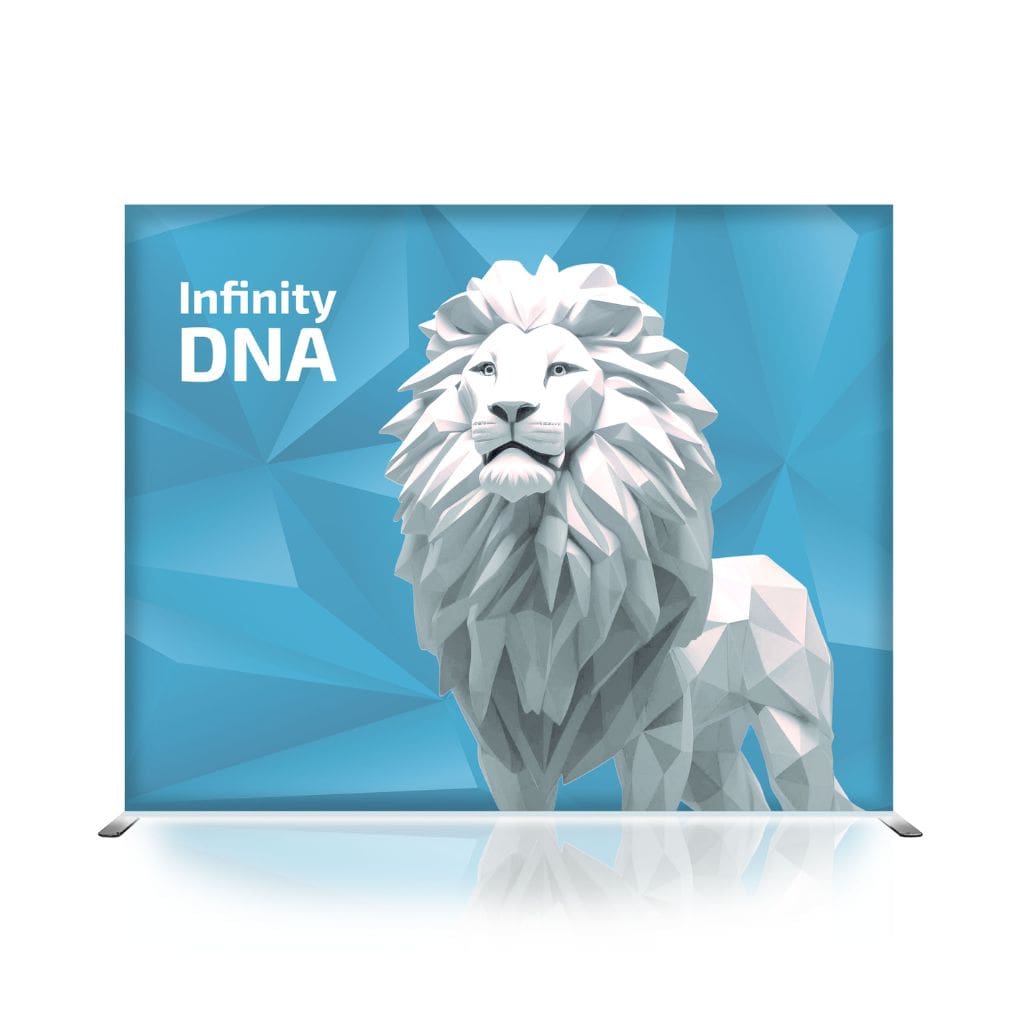10 x 20 Infinity DNA Media Trade Show Booth