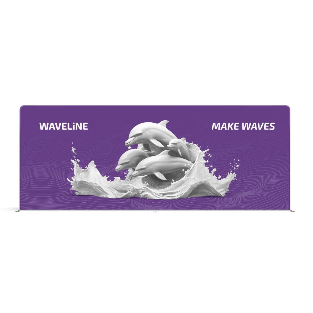 10 x 20 WaveLine Trade Show Booth