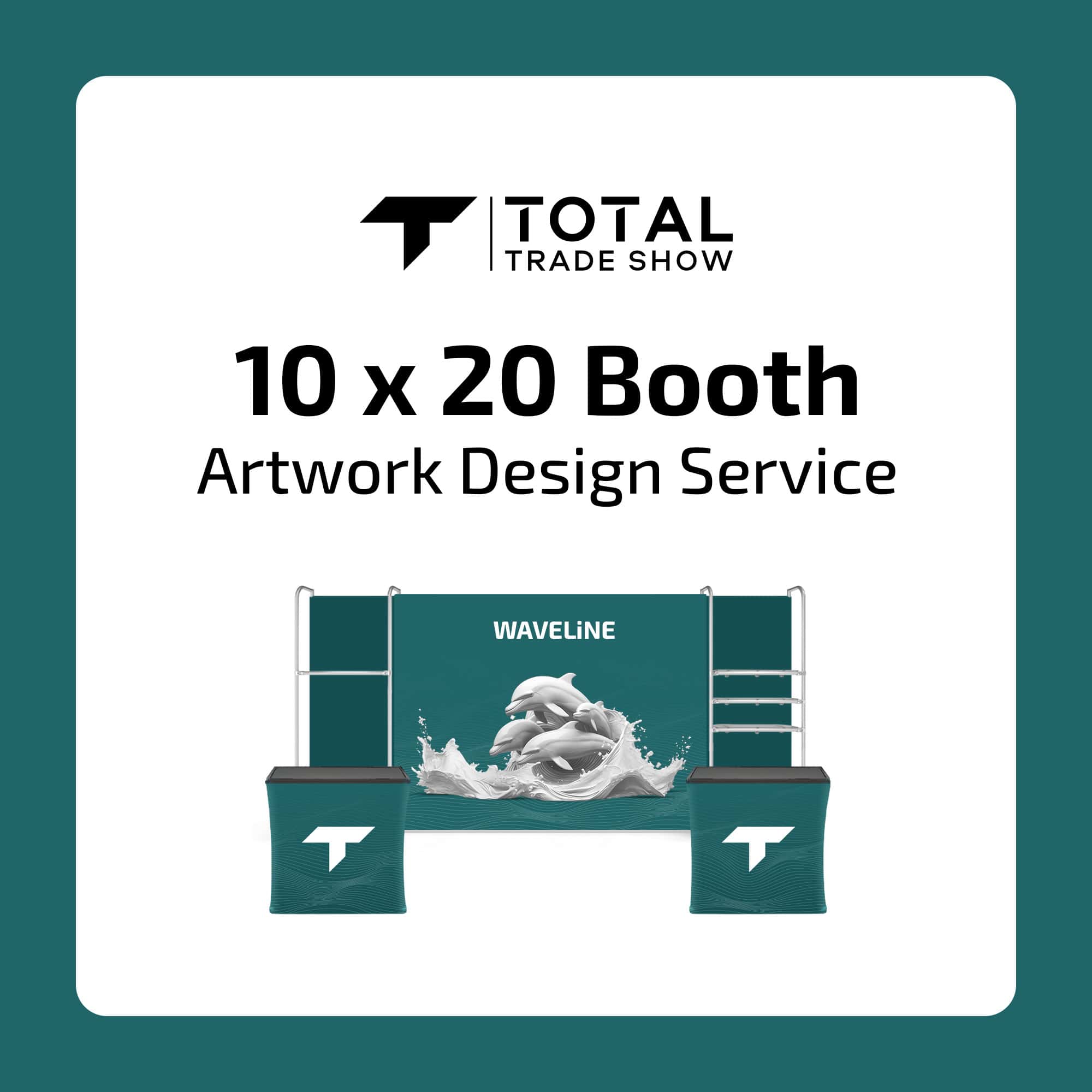 10 x 20 Trade Show Booth Design Service