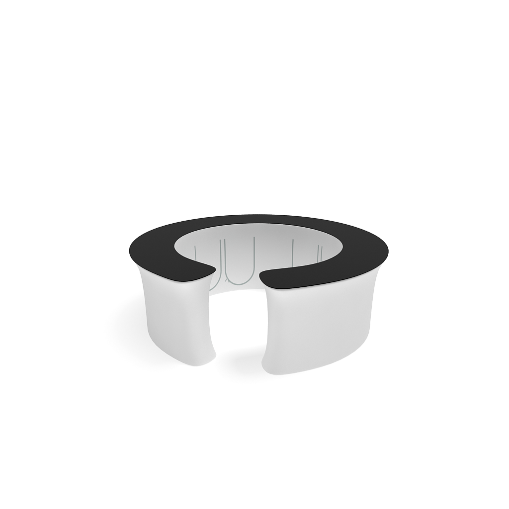 10' Ring InfoDesk Trade Show Counter