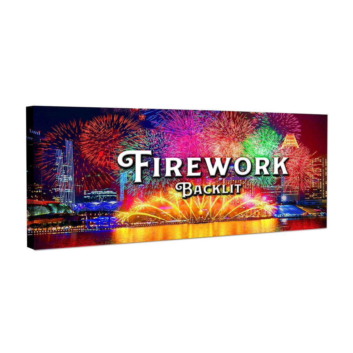 20&#39; Firework Backlit Display