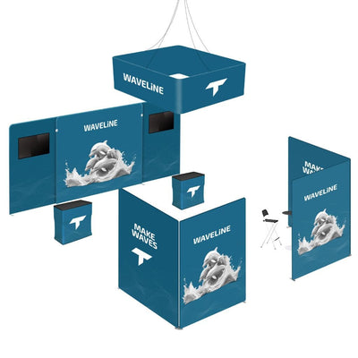 Modular Tension Fabric Booth Displays