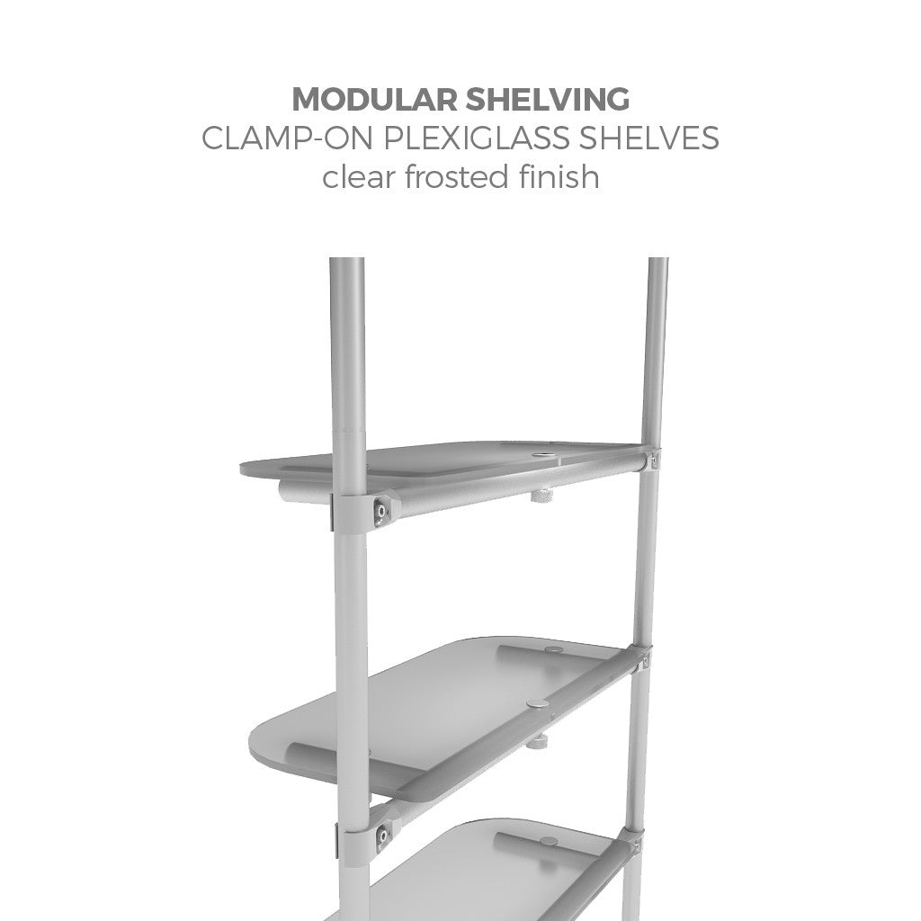 3' WaveLine Merchandiser Shelf Kit