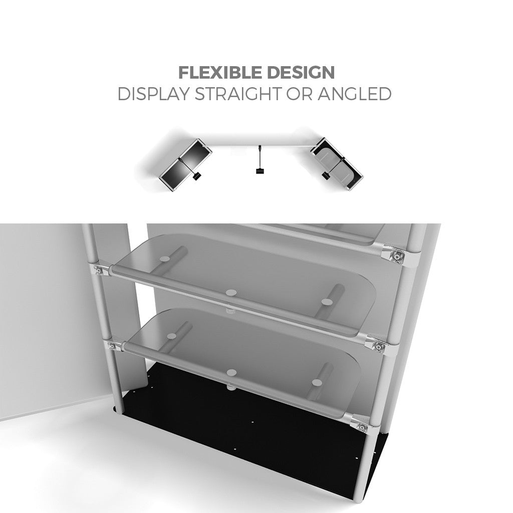 3' WaveLine Merchandiser Shelf Kit
