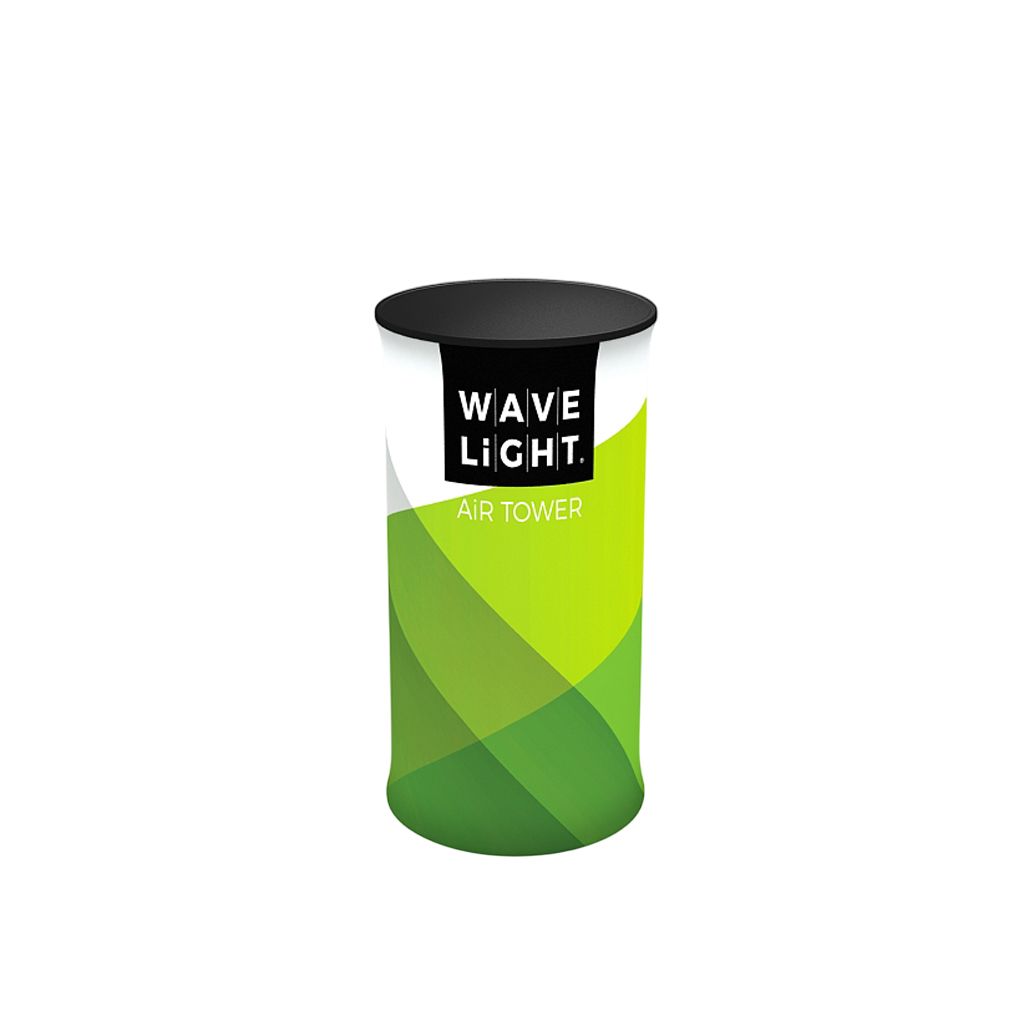 5' WaveLight Air Backlit Inflatable Round Tower