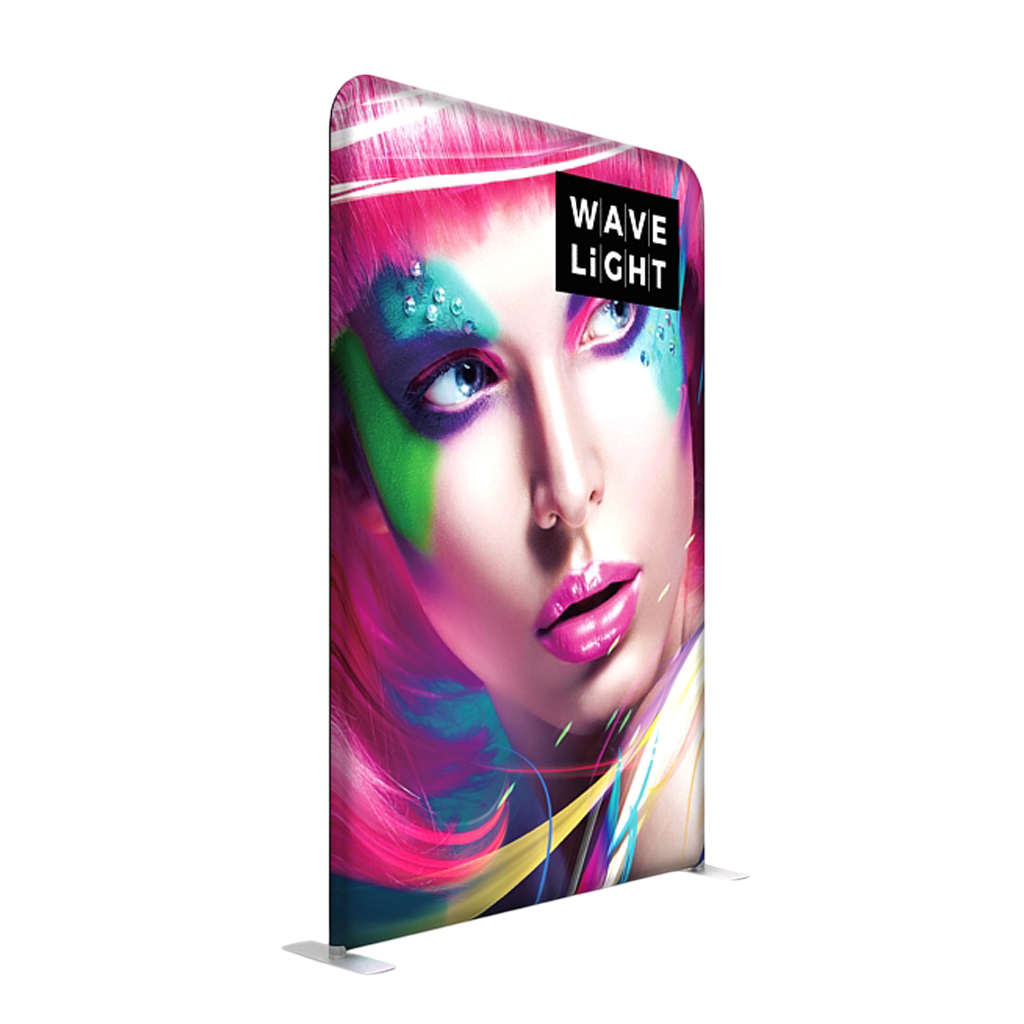 5' WaveLight Backlit Trade Show Display — Total Trade Show