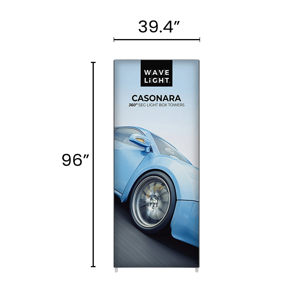 8' WaveLight Casonara Backlit Tower
