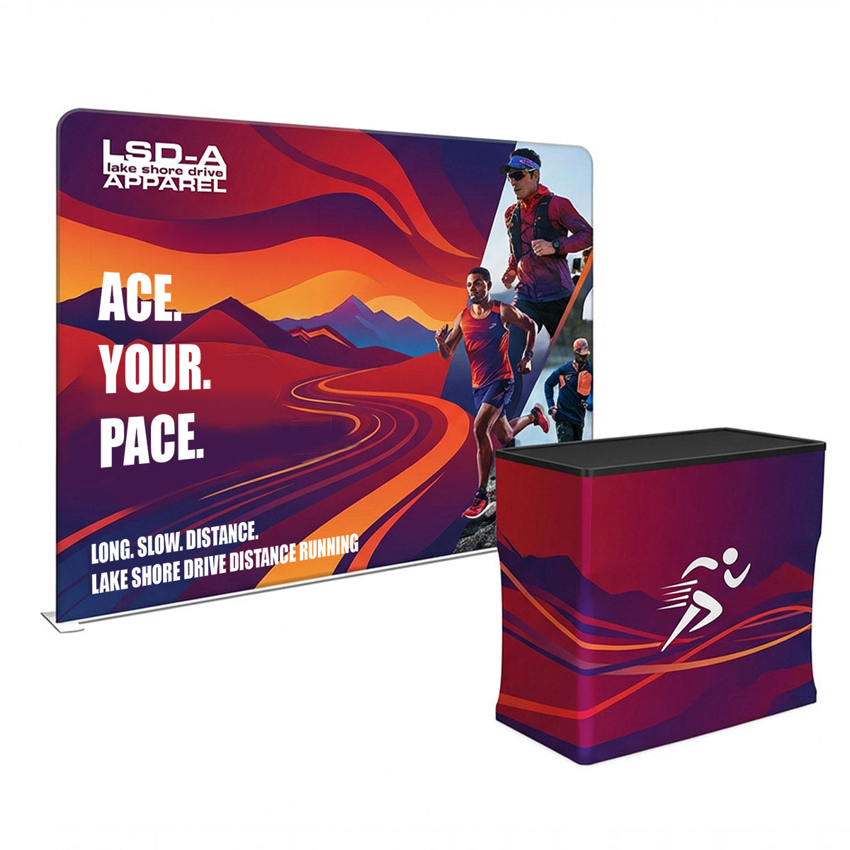 10 x 10 WaveLine Trade Show Booth