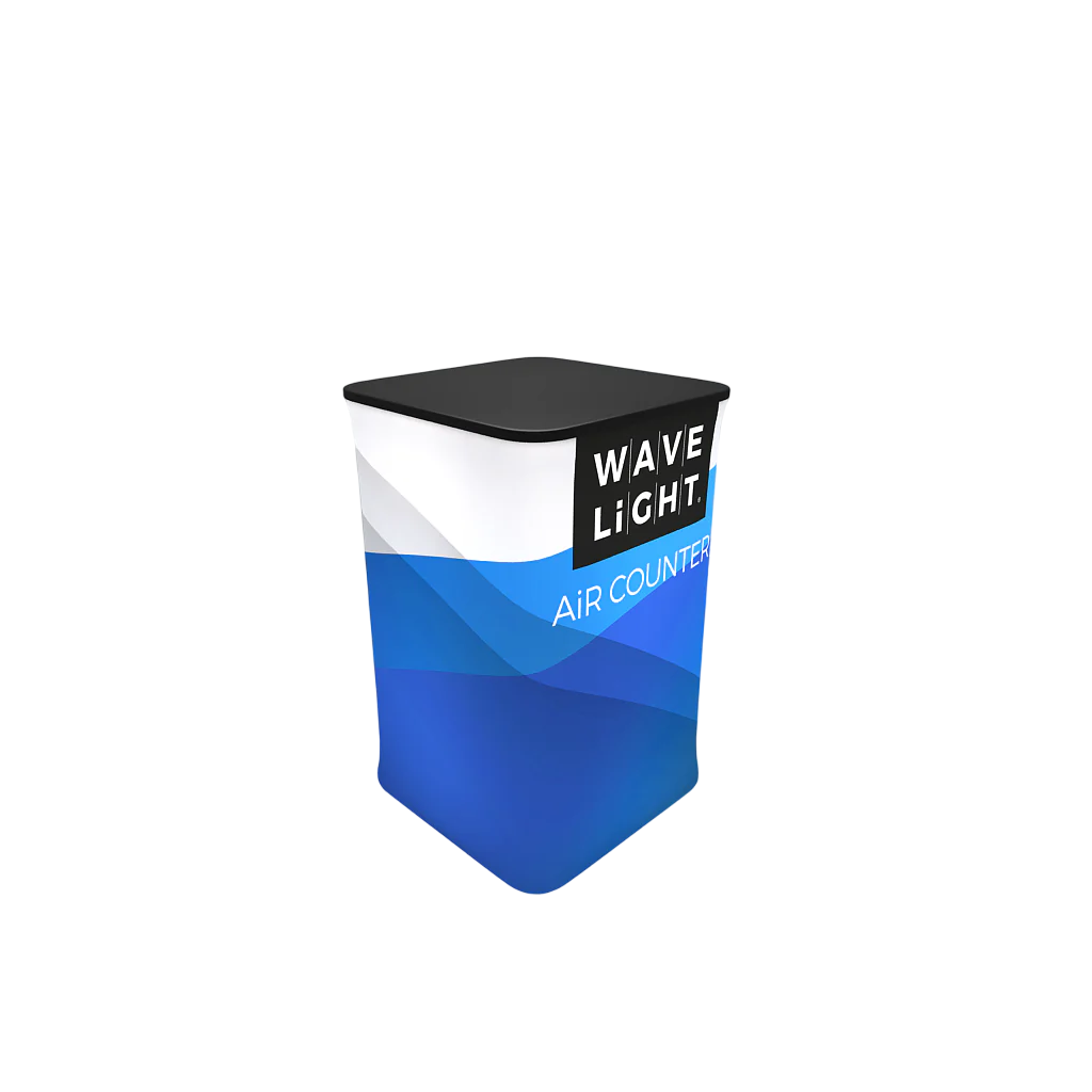 WaveLight Air Backlit Inflatable Counter - Square